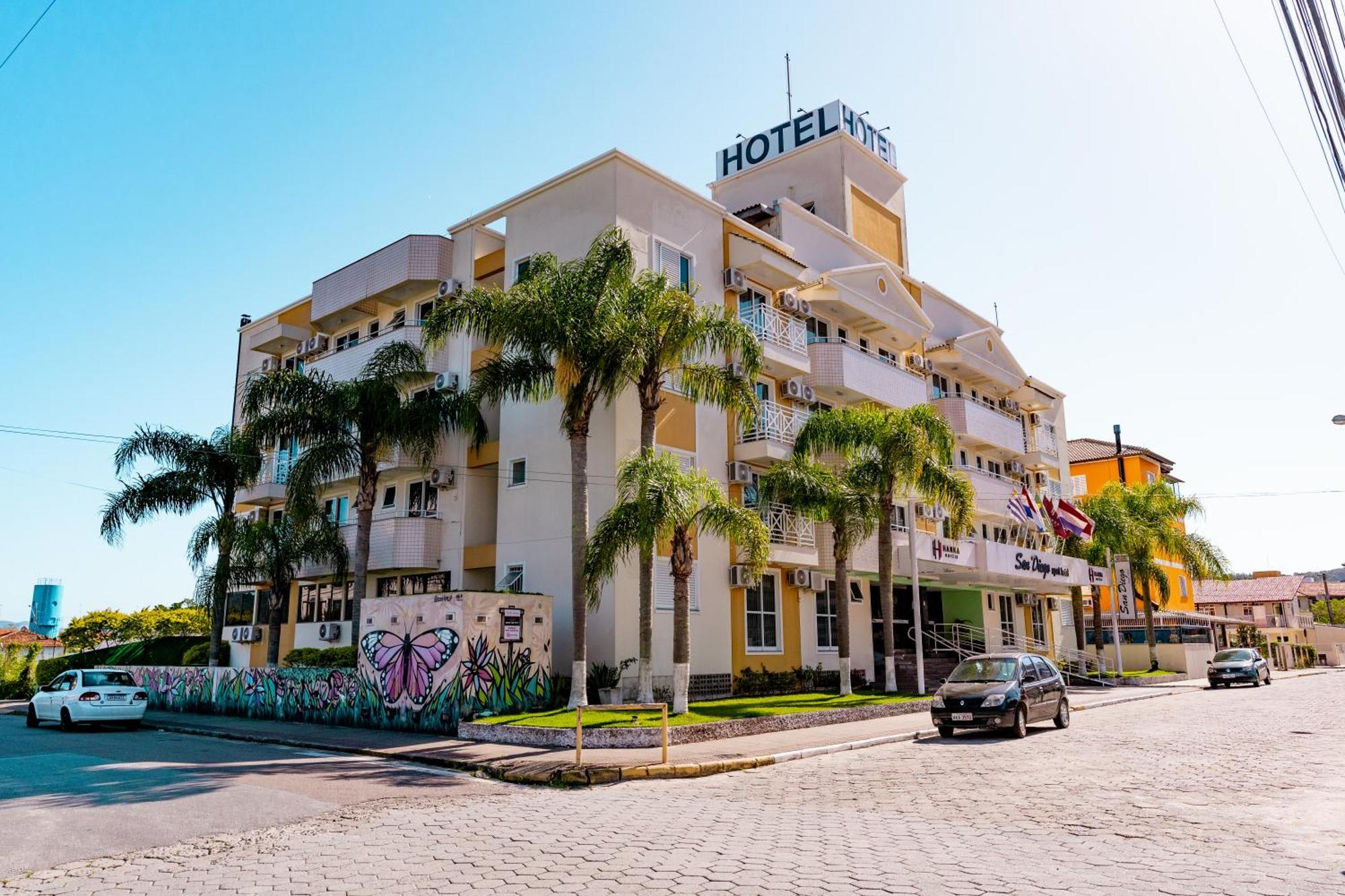 Hanna San Diego Apart Hotel Флорианополис Экстерьер фото