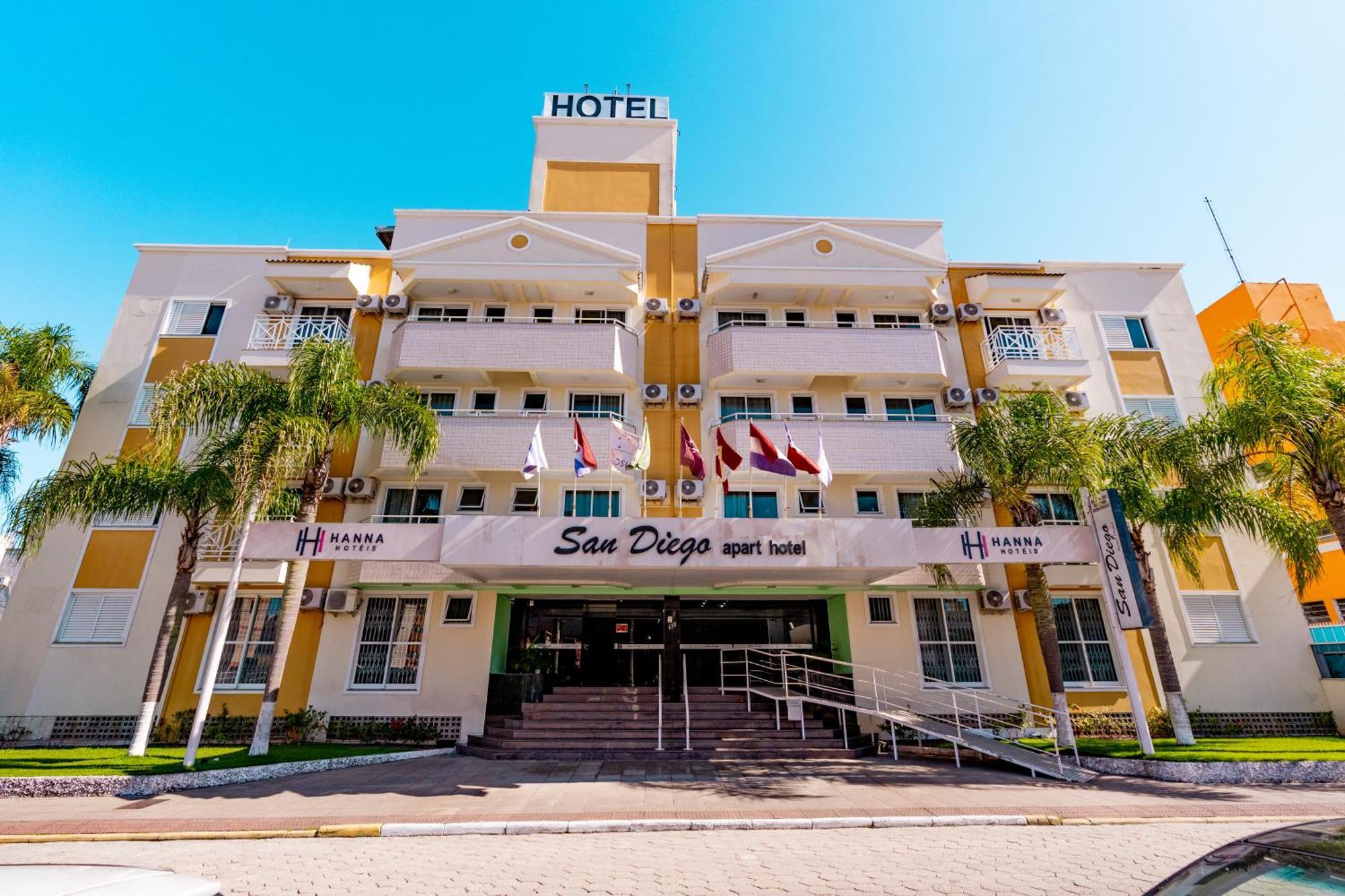 Hanna San Diego Apart Hotel Флорианополис Экстерьер фото