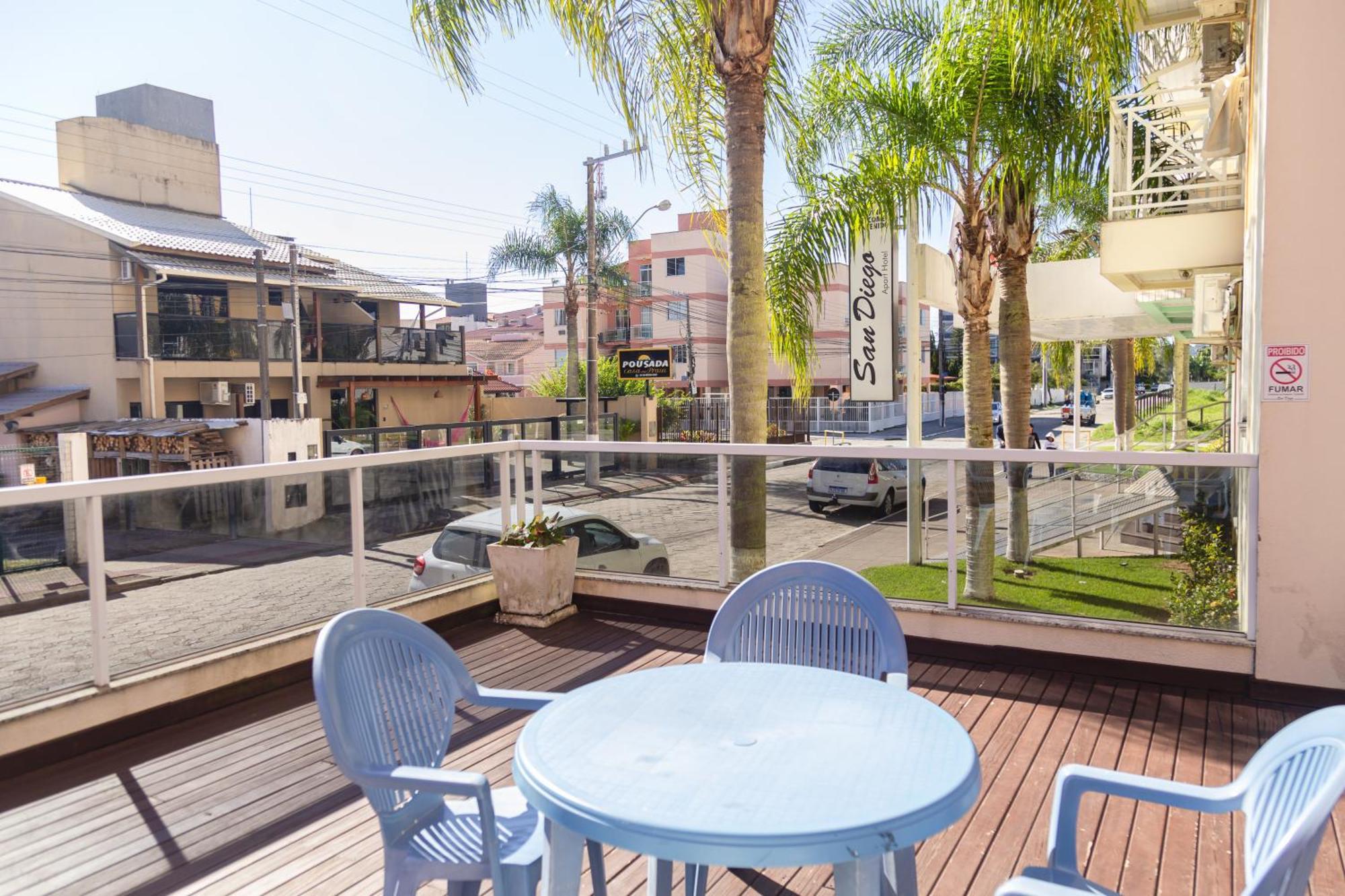 Hanna San Diego Apart Hotel Флорианополис Экстерьер фото