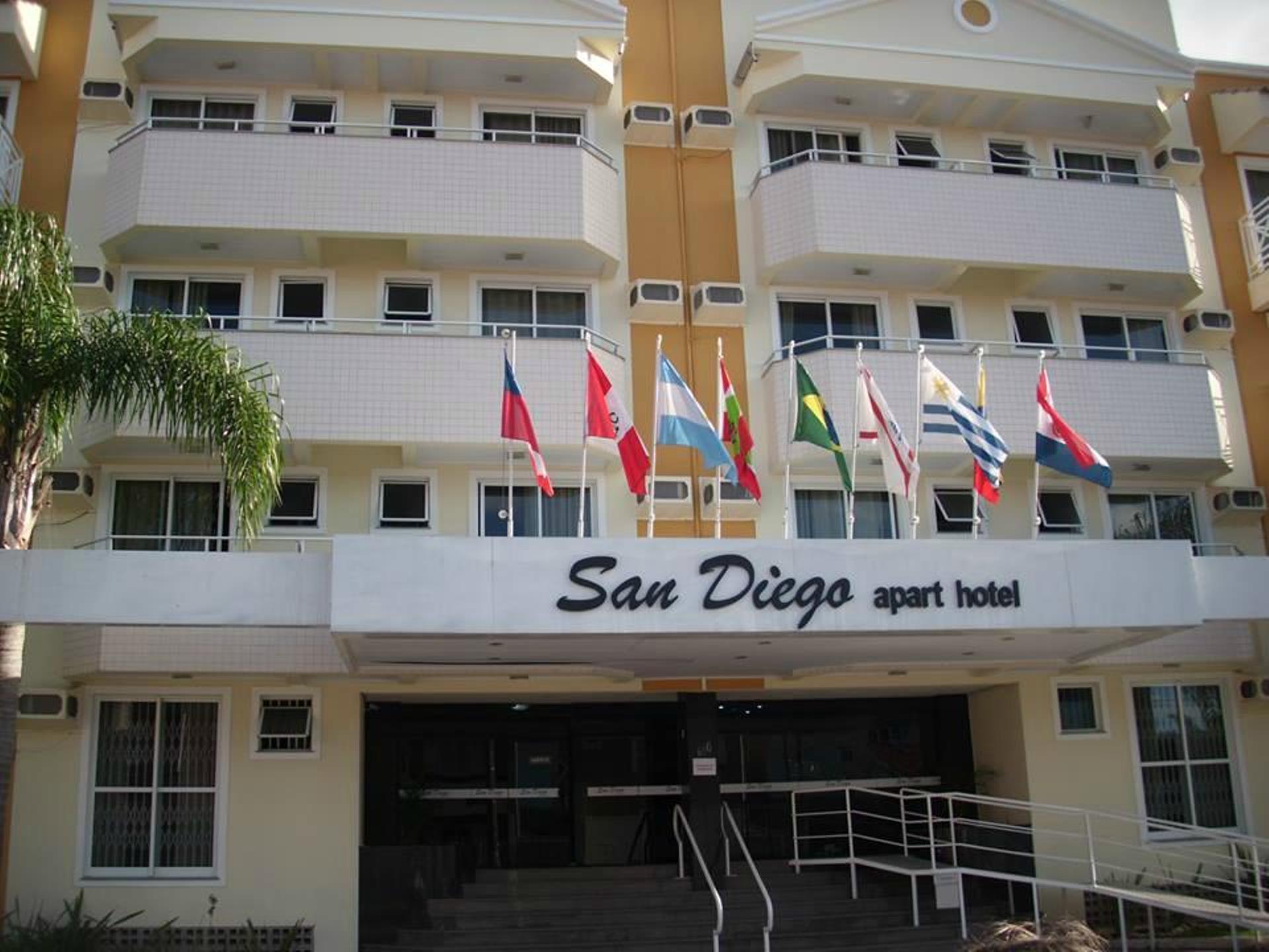 Hanna San Diego Apart Hotel Флорианополис Экстерьер фото